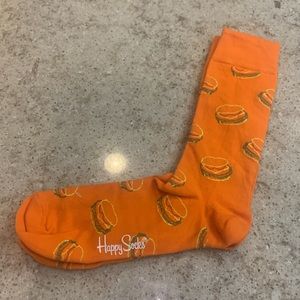 NWOT Happy Socks - Lunch Time Socks
